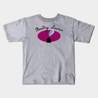 Poetry Lover Kids T-Shirt